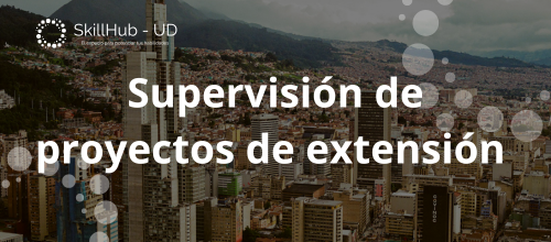 Actualización: Curso de Supervisión de Proyectos de Extensión